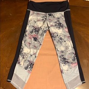 Lululemon flower printed leggings